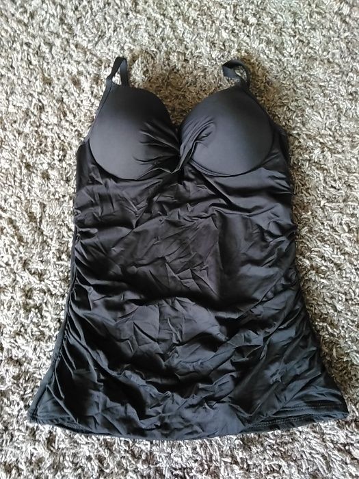 Strój kąpielowy Tankini stanik koszulka biustonosz 38D NOWY