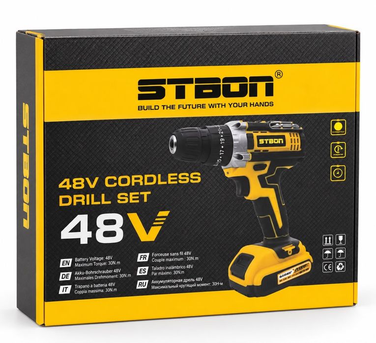 Aparafusador Sem Fios STBON 48 V