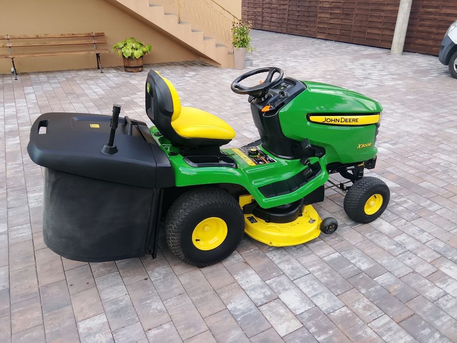 Traktorek kosiarka John Deere x300r