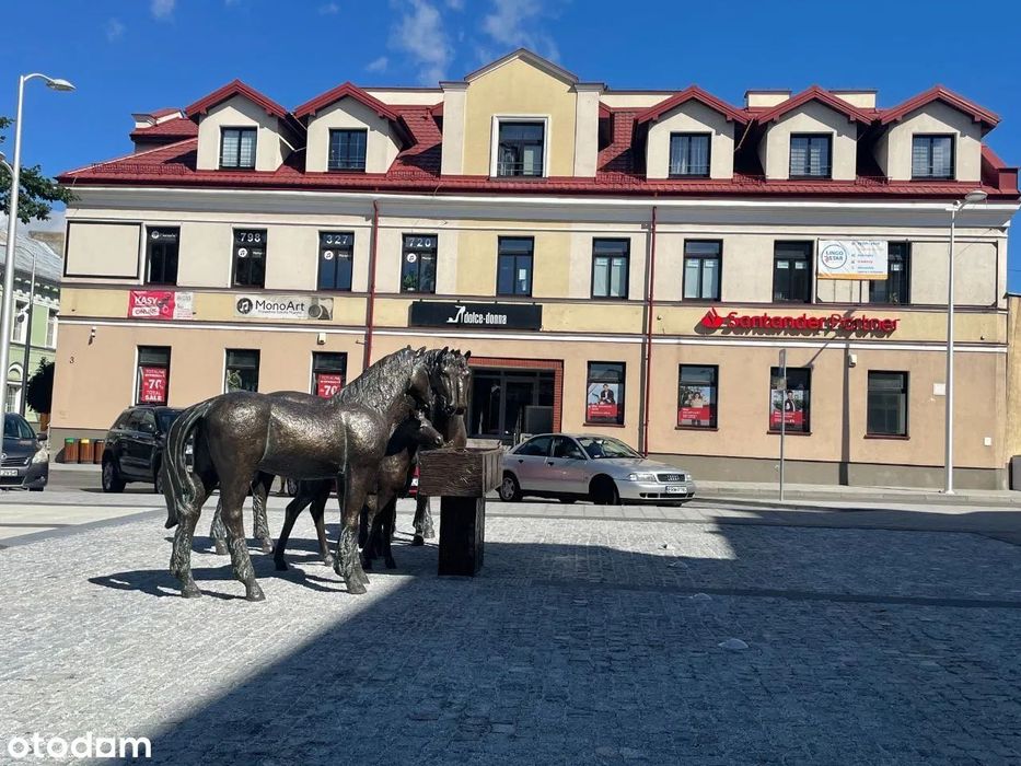 Lokal użytkowy 56m2 (17m2 +22m2 + poczekalnia) centrum Rawa Mazowiecka