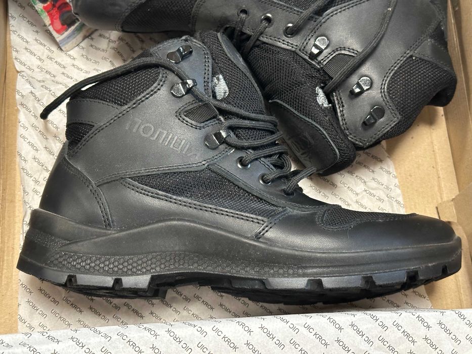 тактичні демісезонні черевики високі. берці Поліція  Krok   43 р