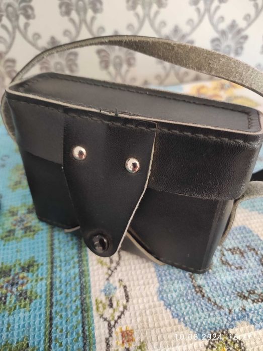 Шкіряний футляр (кофр) на фотоапарат "Вілія"