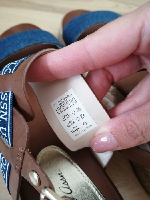 Espadryle sandały U.S. POLO ASSN. 39