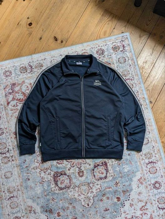 Олімпійка Lonsdale Зіпка Оригінал Вінтаж Vintage Синя Чоловіча XL