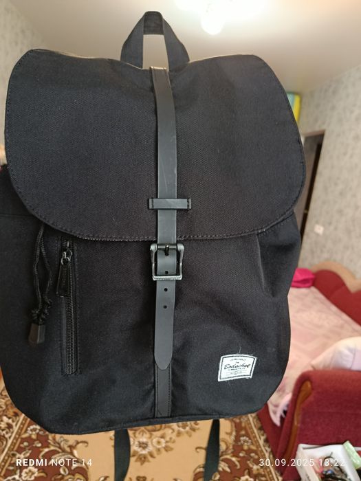 Рюкзак чорний 39см висота