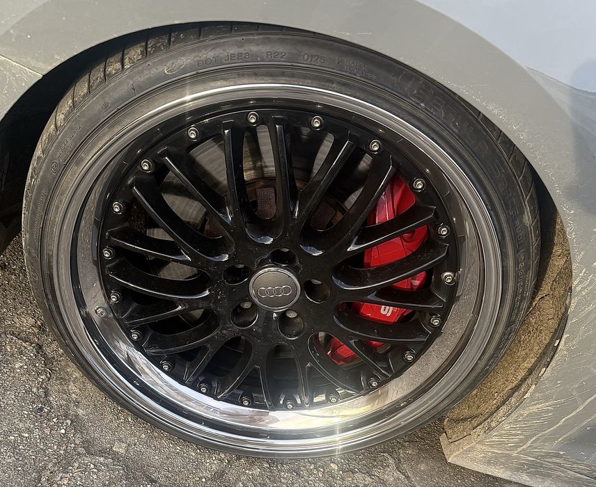 3tlg skrecane BBS speddline 20 Radinox 4x10,5j