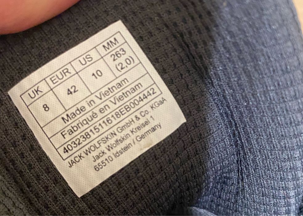 Ботинки трекинговые бренда Jack Wolfskin