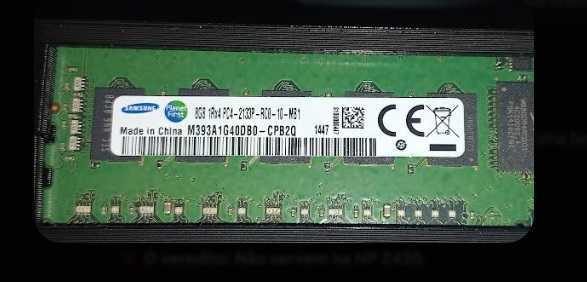 Kit 64GB RAM DDR4 ECC Registered HP/Samsung (8x 8GB) PC4-2133P