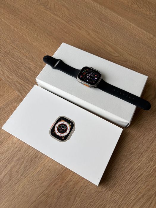 Idealny Apple Watch Ultra 49 mm  TITANIUM CELLULAR PERFEKCYJNY!