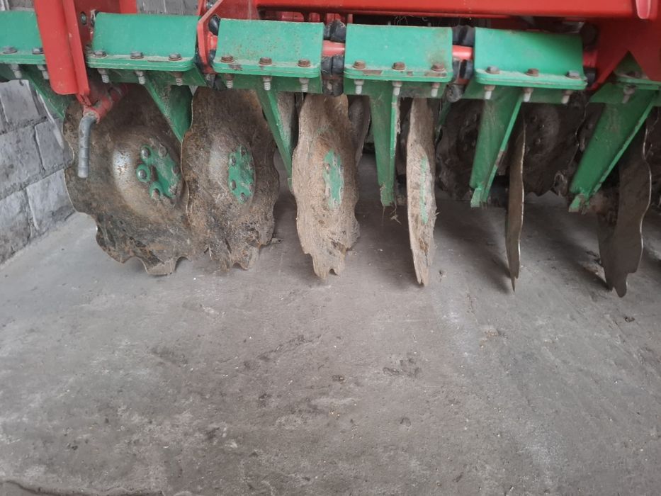 Brona talerzowa 3m polzawieszana agro masz