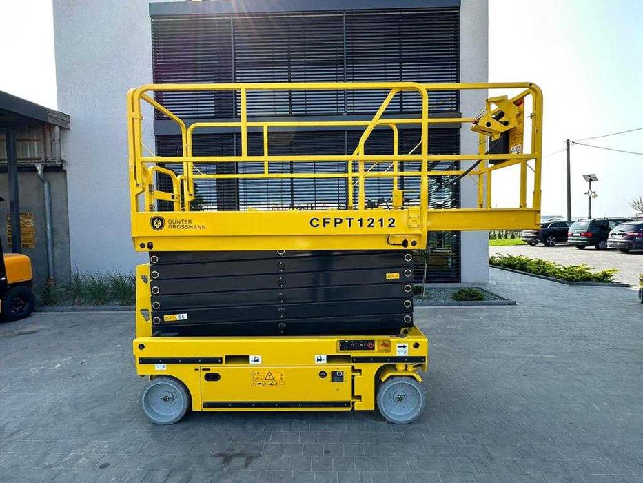 Podnośnik nożycowy nowy Gunter Grossmann, elektryczny 12m + 2 m