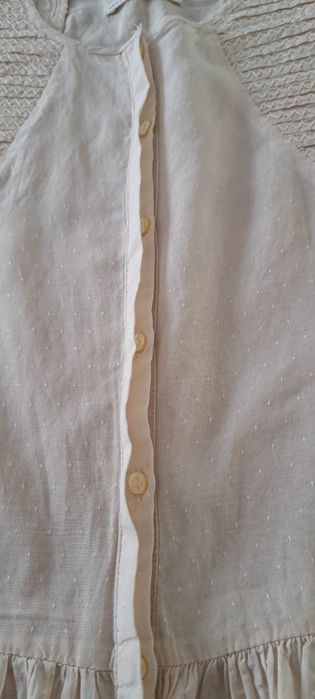 Zara elegancka bluzka z krótkim rękawem 146cm