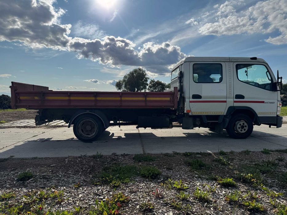 Mitsubishi CANTER fuso 3c13 WYWROTKA brygadowy 6 osób hak