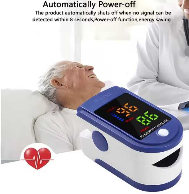 Oxigénio e frequência cardíaca sempre sob controlo