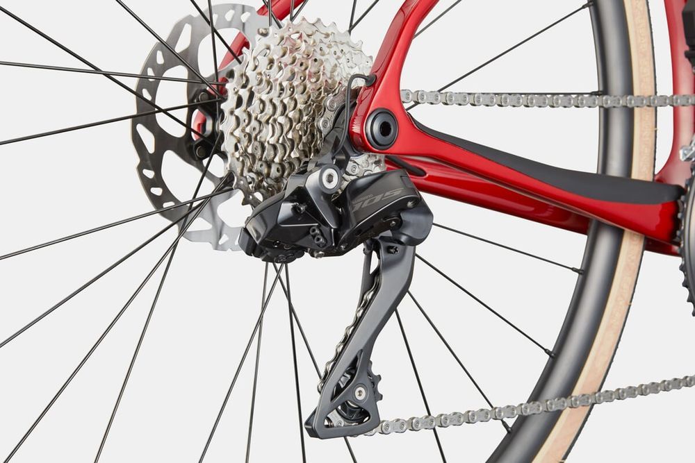 Rower szosowy Cannondale Synapse Carbon 4 color Red - Rozmiar 56