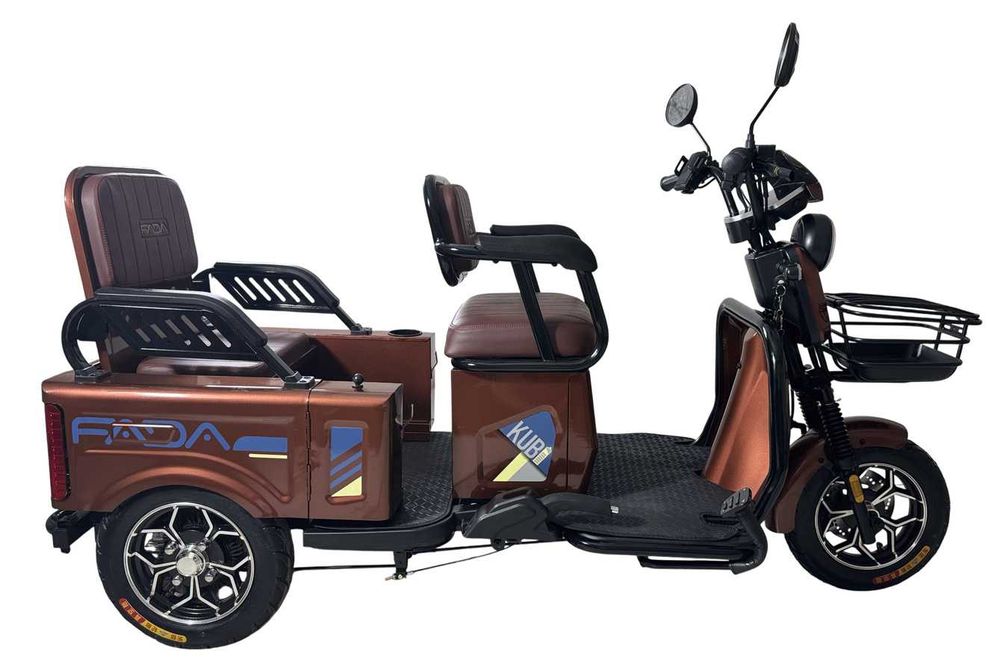 Електротрицикл FADA KUBi PW 1000W гарантія ,сервіс