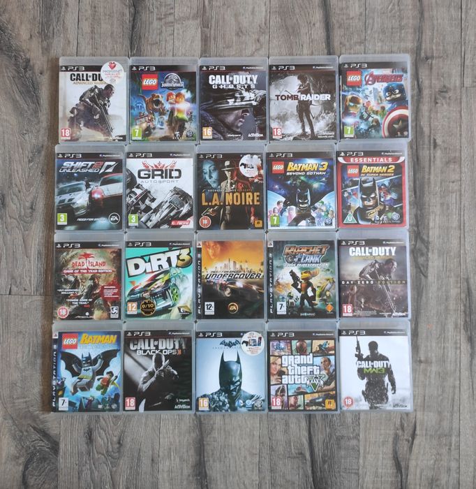 Gry PS3 Dla Dzieci Przygodowe Gry Akcji RPG Strzelanki Wyścigi Wysyłka