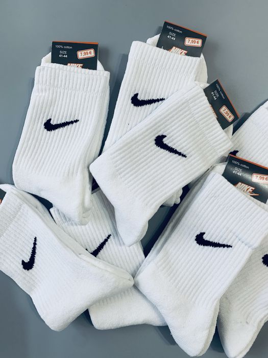 Зимние высокие теплые махровые спортивные термоноски Nike/Найк 12пар