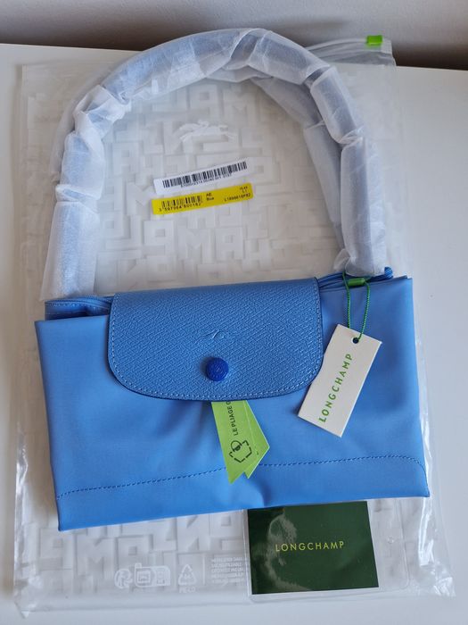 NIEBIESKA/ BLUE Nowa torebka Longchamp roz L