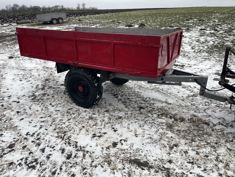 Продам прицеп та мульчер косілку