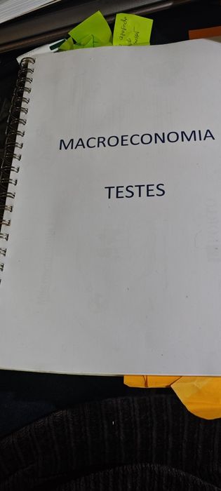 Macroeconomia - testes