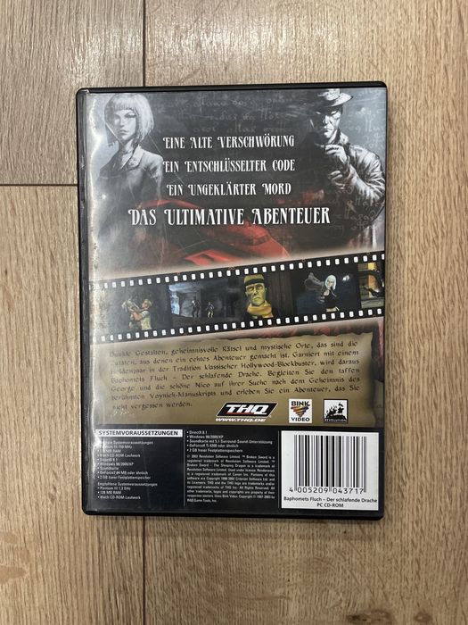 Gra na PC - Baphomets Fluch Unikat na komputer