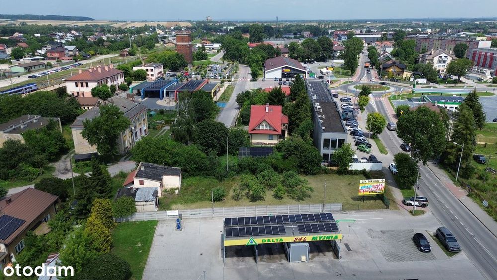Działka inwestycyjna 1204 m² MPZP – Jędrzejów ul. Przemysłowa