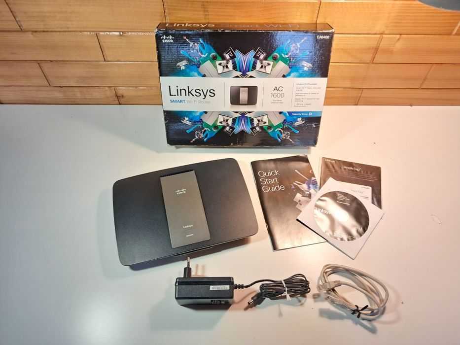 Router Linksys Cisco EA6400-EW AC1600 dual band N300+AC1300