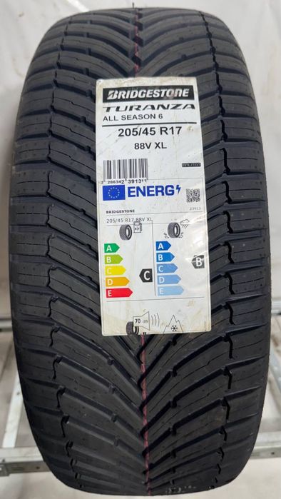 1x 205/45r17 Bridgestone Turanza All Season 6 88V XL 2024