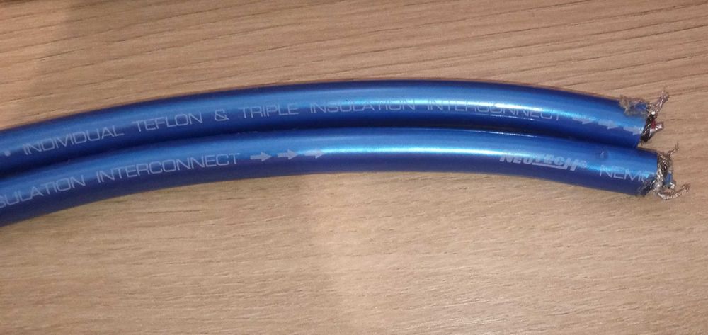 Kabel Neotech NEMOI-1220 Ag - Srebro UP-OCC 2x 24cm