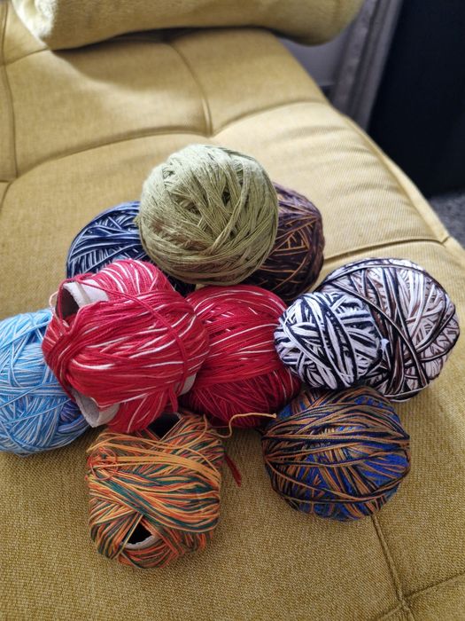 Linhas tricot/ Crochet variadas