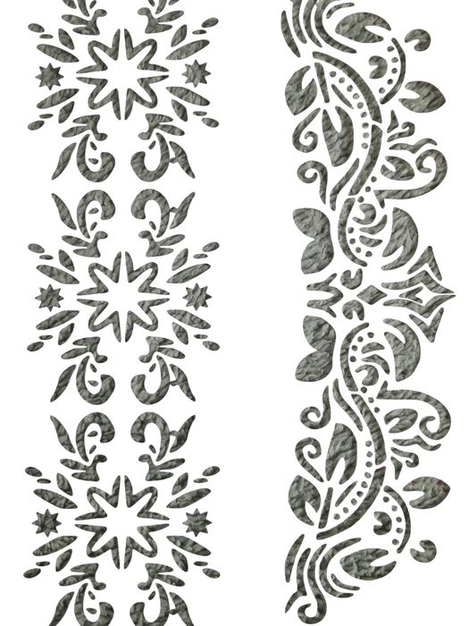 Szablon, malarski, DIY, crapbookingu, tynk ozdobny - Nr C 20