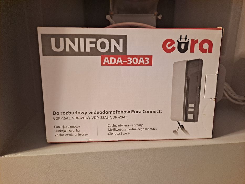 Zestaw domofonowy EURA Uno ADP-30A3