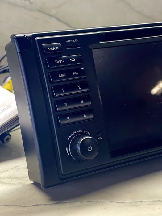 Авто Магнітола BMW E39 Android Магнитола БМВ Е39 Блютуз CD GPS SD