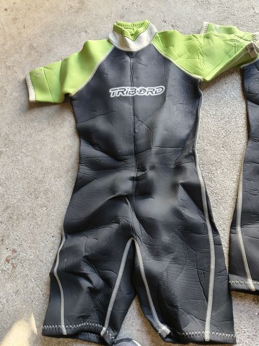 Fatos de neoprene
