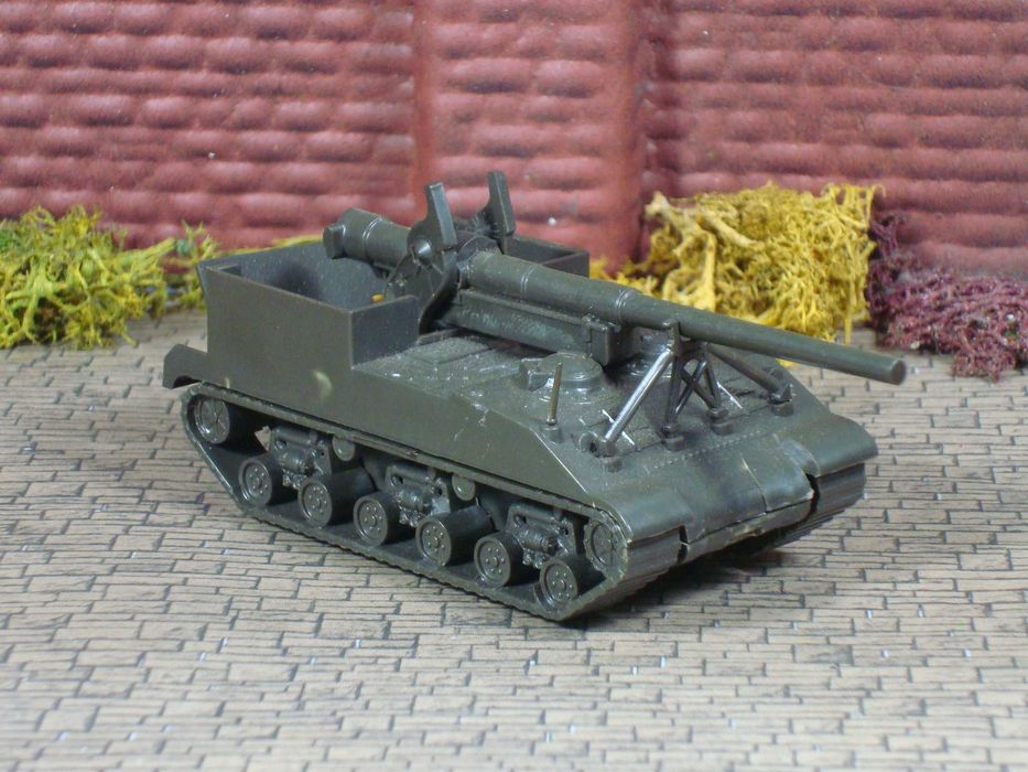 Roco Minitanks - Tanque do exército US  "M-40" 155mm / 1:87 / Usado
