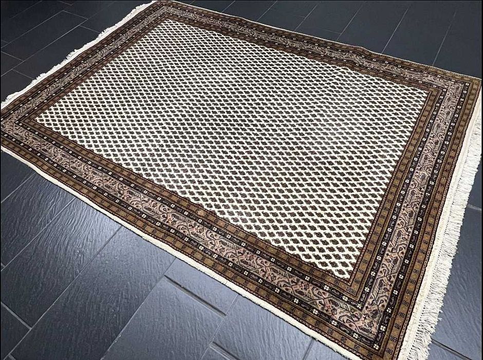 Tapete Persa SAROUGH MIR - c/238x168cm - Lã s/Algodão, nós muito finos