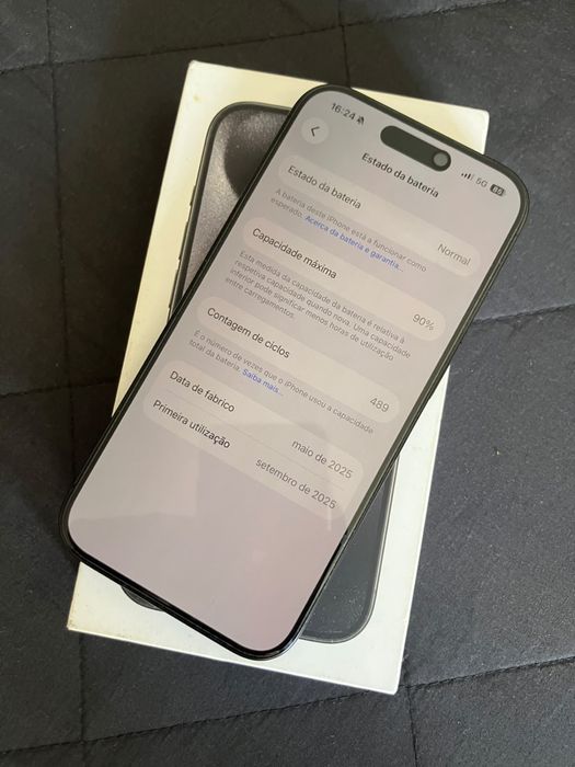 IPhone 15 Pro Como novo 128Gb