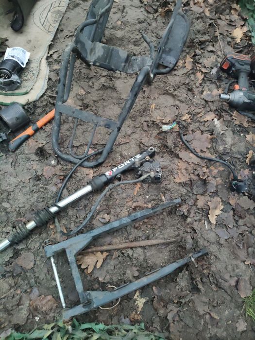 Залишки  мотоцикла Forte б.у