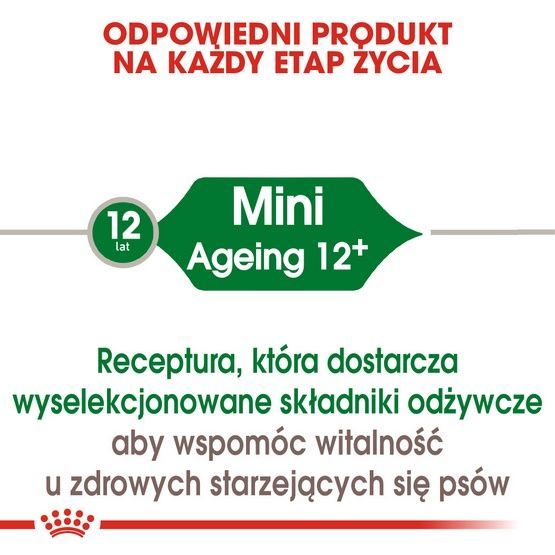 Karma opracowana dla psów małych ras po 12 roku życia Royal Canin 800g