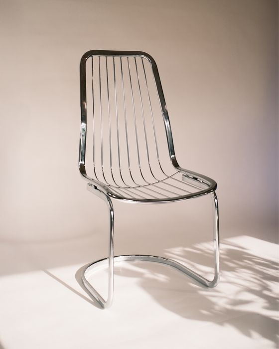 Para krzeseł, Włochy, lata 70, bauhaus