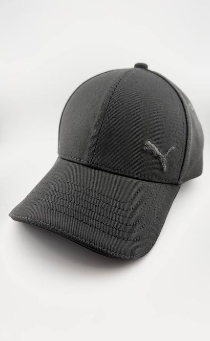 Бейсболка фулка STRETCH KATON (закрита модель) сзаду на резинці сіра