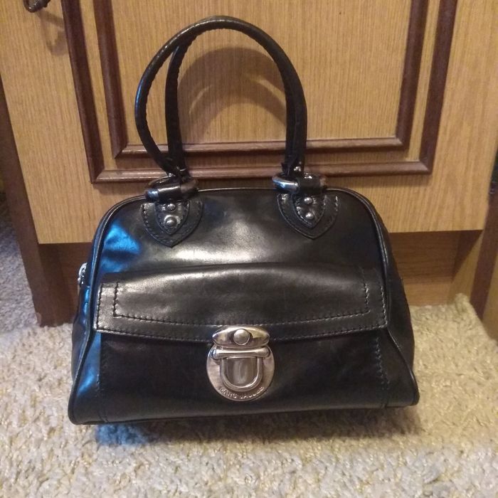 Marc Jacobs torebka skórzana kuferek