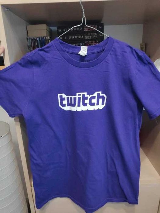 Koszulka Twitch.tv. Anvil. TearAway Label. Rozm. S.