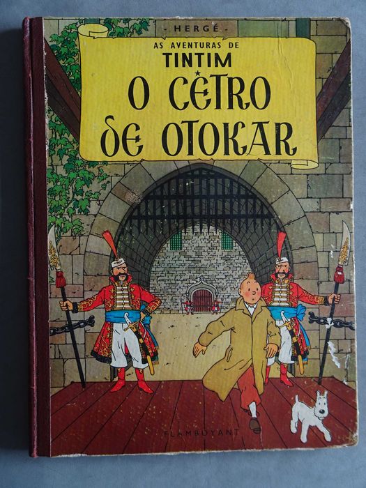 Livro Flamboyant - Tintin Tintim O Cetro de Otokar