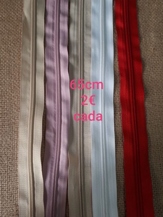 Fechos de vários tamanhos ver fotos