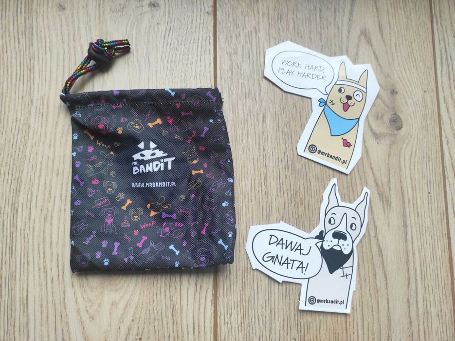 Torebka na psie smaczki Mr. Bandit