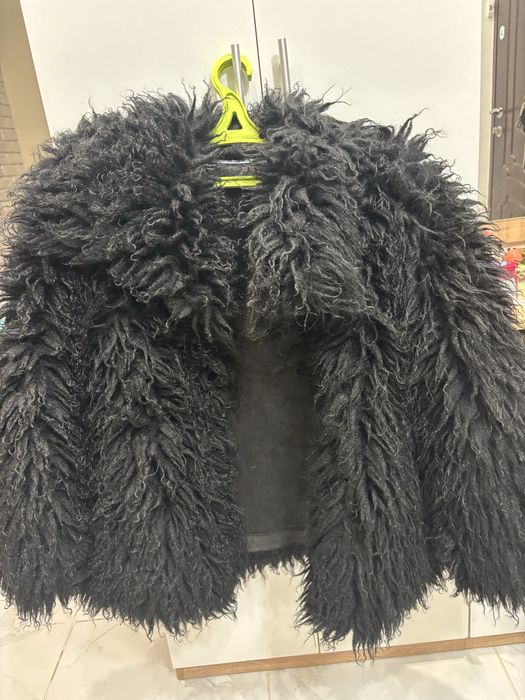 Шубка под ламу новый