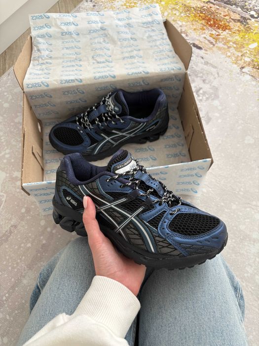 ‼️ НОВІ Кросівки ASICS Gel-Nimbus 10.1 Black Blue