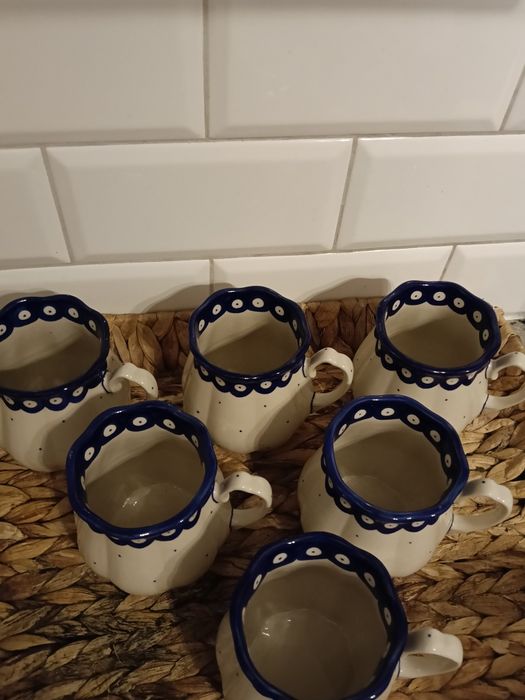 Zestaw kubków Bolesławiec